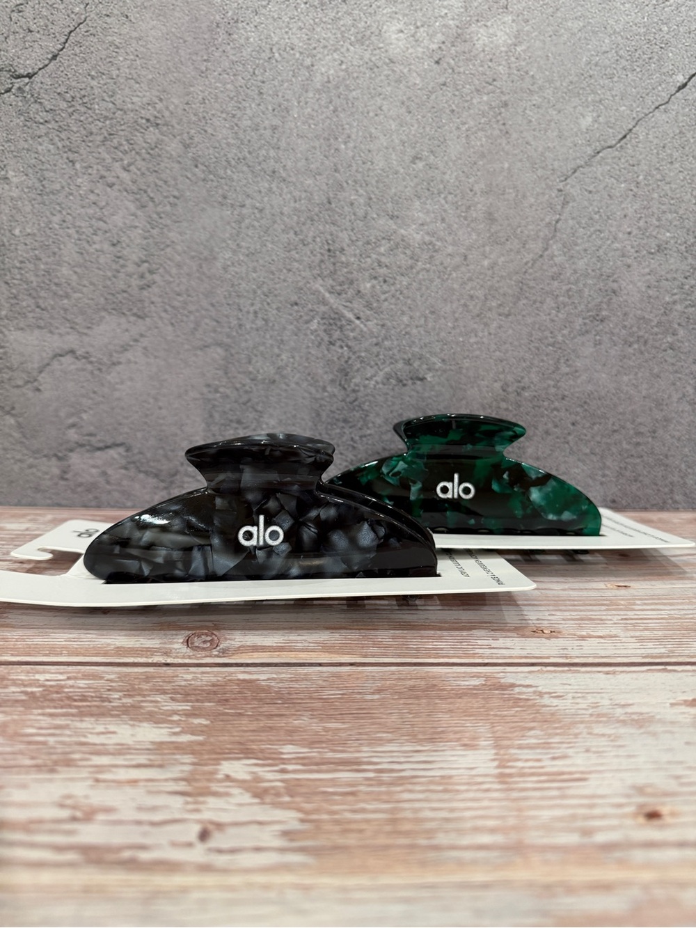 Alo Acrylic Illusion Claw Clips Bundle of 2